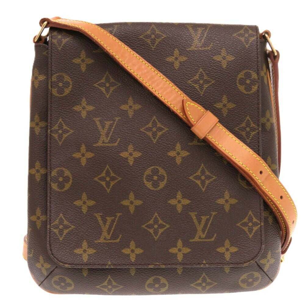 LOUIS VUITTON Authentic Brown Shoulder Bag